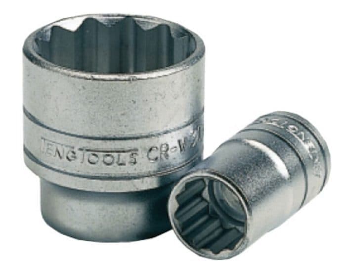 Teng Tools 1/2" Socket 12 pt AF 1-1/4"