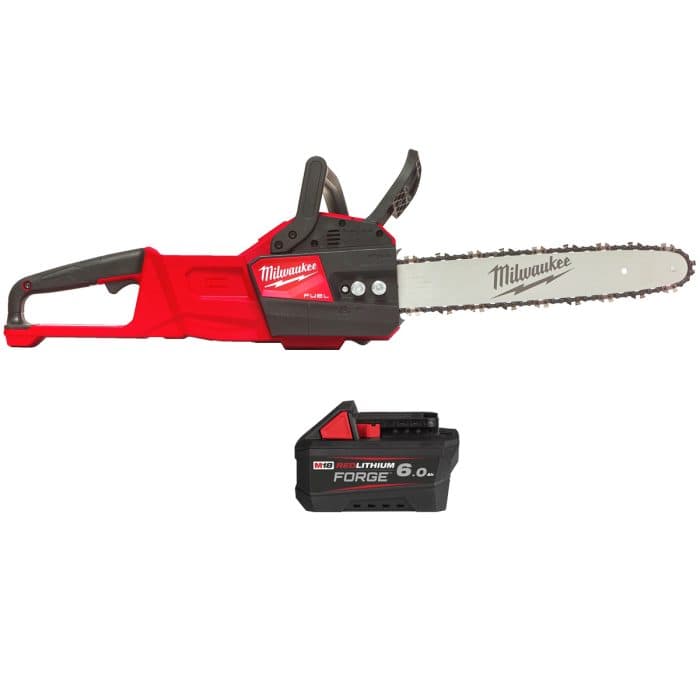 Milwaukee M18FCHS35 18V Cordless FUEL 35cm Bar Chainsaw With 1 x 6.0Ah Battery