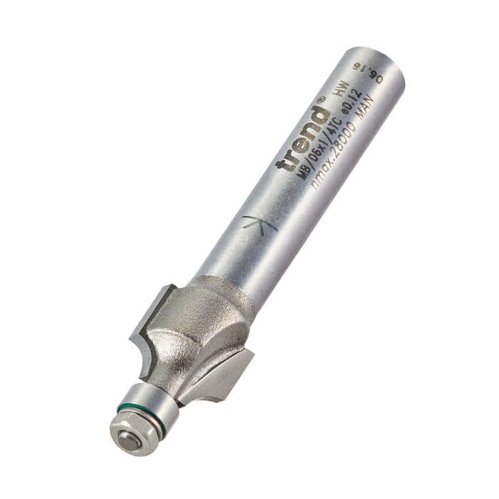 TREND Mini guided round over radius 2.4mm x 9.5mm