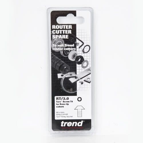 TREND Torx screw M3.0x4mm 5.5mm head dia