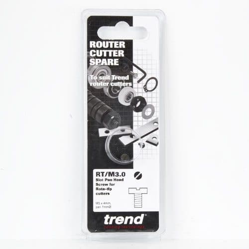 TREND Screw dome screw M3 x 4mm Slot