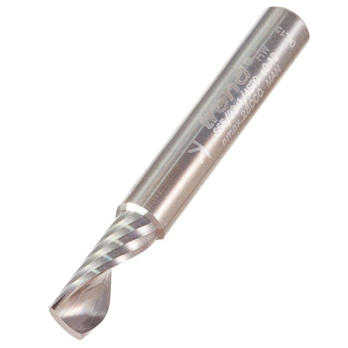 TREND Aluminium single flute upcut spiral 6.3x15.9mm