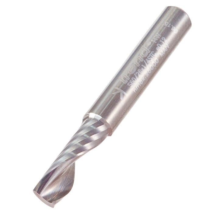 TREND Plastic single flute upcut spiral 6.3x19mm