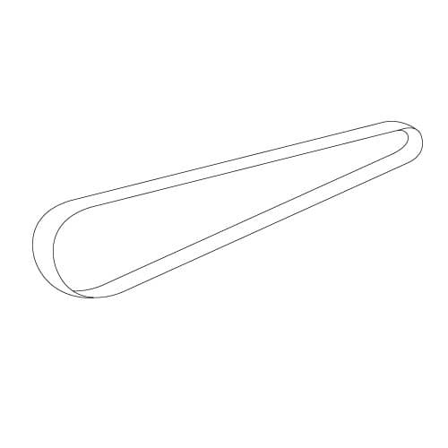 TREND CNC mini x-axis belt 35267.00 305x6mm