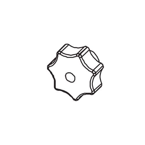 TREND Knob UNC 1/4-20 female plastic guard CRT/MK3