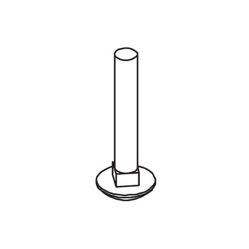 TREND Coach bolt UNC 5/16x2" male b/fence CRT/MK3
