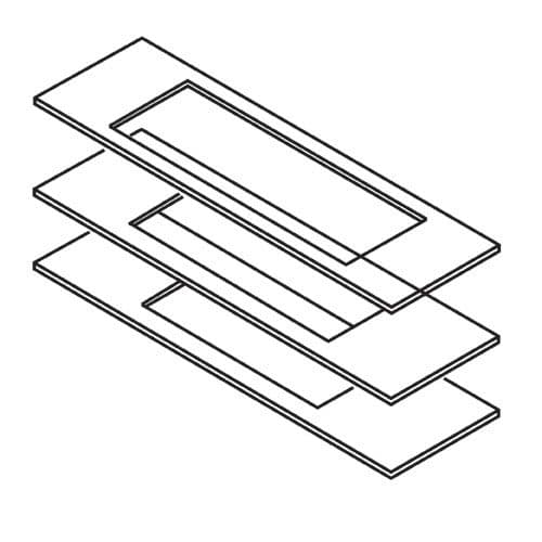 TREND Lock template set (16 pieces)