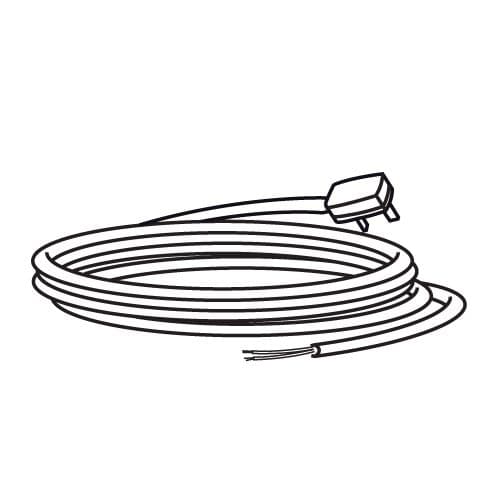TREND 2 core cable with plug 230V euro T31/EURO