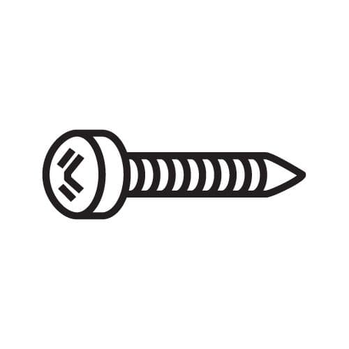 TREND Screw self tapping pan 4mmx25mm torx T31